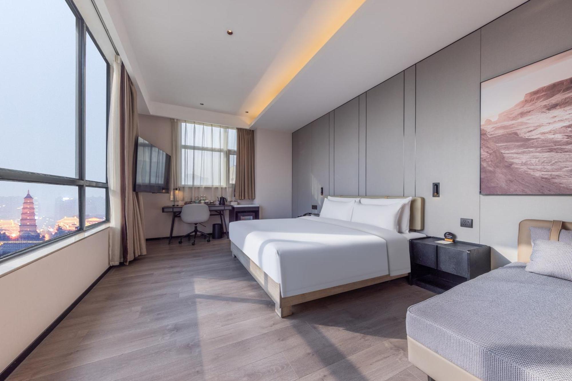Atour Hotel Xian Greater Wild Goose Pagoda Exteriör bild